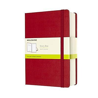 Moleskine Story Box, Large, Scarlet Red, Hard Cover (5 X 8.25) (Other)