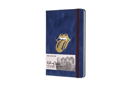 Moleskine Limited Edition Rolling Stones Notebook, Large, Ruled, Velvet, Hard Cover (5 X 8.25) (Other)