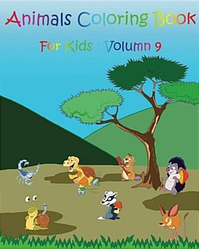 Animals Coloring Book for Kids: Animals Coloring Book for Kids (Paperback)