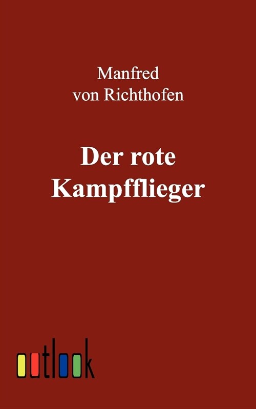 Der Rote Kampfflieger (Paperback)