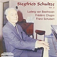 [수입] Siegfried Schultze - 지그프리드 슐츠 - 희귀 작품 2집 (Siegfried Schultze - Beethoven, Chopin & Schubert)(CD)