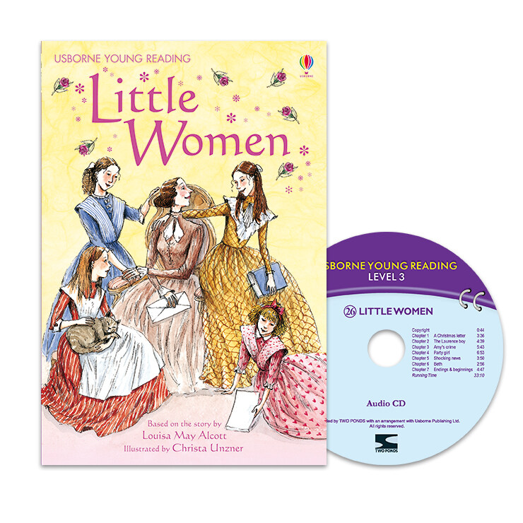 Usborne Young Reading Set 3-26 : Little Women (Paperback + Audio CD 1장)
