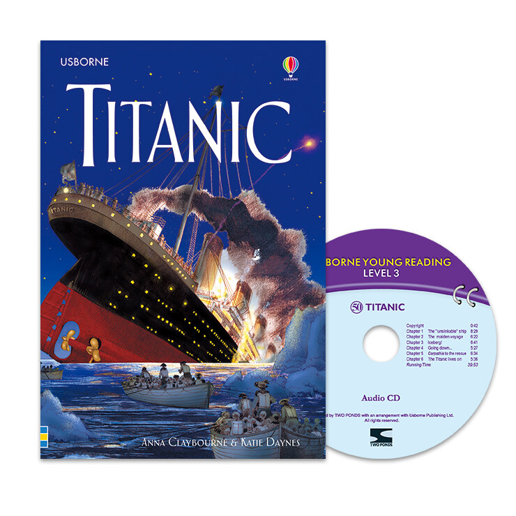 Usborne Young Reading Set 3-50 : Titanic (Paperback + Audio CD 1장)