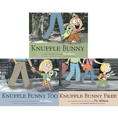 Knuffle Bunny 3 Books SET (3 paperbacks)