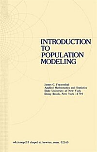 Introduction to Population Modeling (Paperback, 1979)