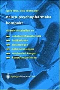 Neuro-Psychopharmaka Kompakt: ?ersichtstabellen Zu Substanzcharakteristik, Indikationen, Dosierungen, Nebenwirkungen, Wechselwirkungen, Kontraindik (Paperback, 2003)