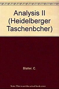 Analysis II (Paperback, 2nd, 2., Verb. Und E)