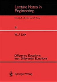 Difference Equations from Differential Equations (Paperback, Softcover Repri)
