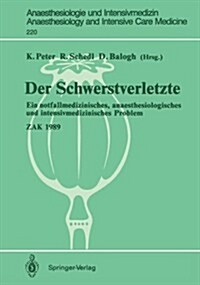 Der Schwerstverletzte: Ein Notfallmedizinisches, Anaesthesiologisches Und Intensivmedizinisches Problem (Paperback)