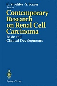Contemporary Research on Renal Cell Carcinoma: Basic and Clinical Developments (Hardcover)