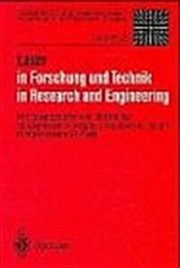 Laser in Forschung Und Technik / Laser in Research and Engineering: Vortr?e Des 12. Internationalen Kongresses. Proceedings of the 12th International (Paperback, 1996)