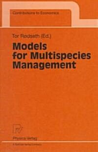 Models for Multispecies Management (Paperback)