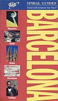 AAA Spiral Guides Barcelona (Paperback, Spiral)