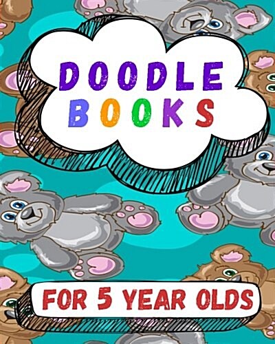 Doodle Books for 5 Year Olds: Dot Grid Journal Notebook (Paperback)