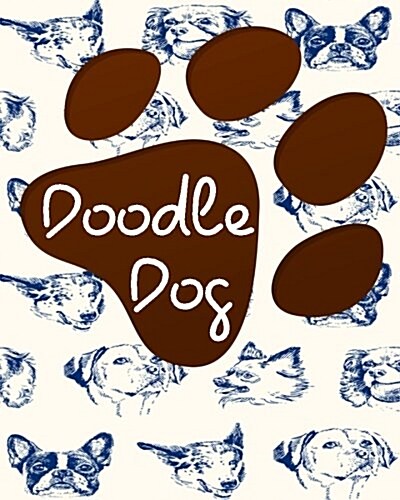 Doodle Dog: Dot Grid Journal Notebook (Paperback)