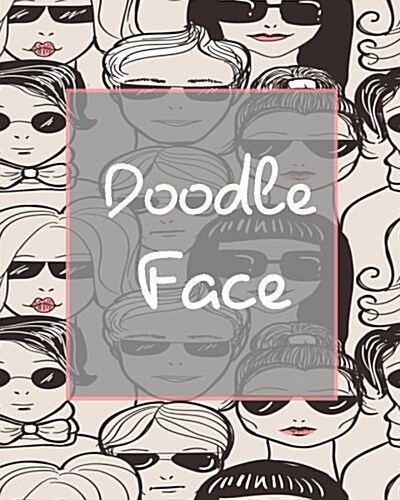 Doodle Face: Dot Grid Journal Notebook (Paperback)