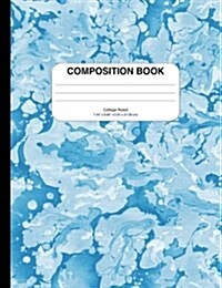 Composition Book With Blue Tie Dye (Paperback, NTB)