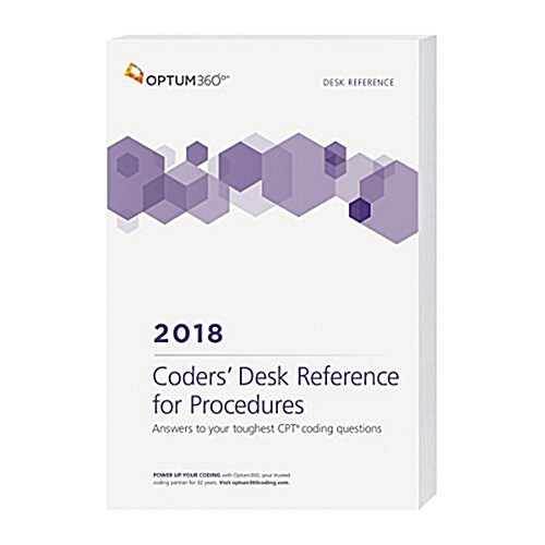 Coders Desk Reference for Procedures 2018 (Paperback)