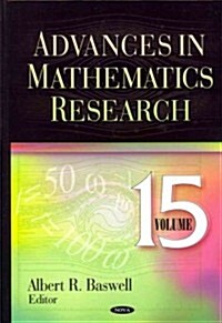 Advances in Mathematics Researchvolume 15 (Hardcover, UK)