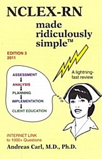 NCLEX-RN Made Ridiculously Simple (Paperback, 3)