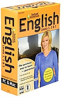 Instant Immersion English: Levels 1, 2 & 3 (Hardcover, MAC, WIN, CD)