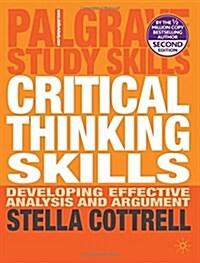 [중고] Critical Thinking Skills : Developing Effective Analysis and Argument (Paperback, 2 Rev ed)