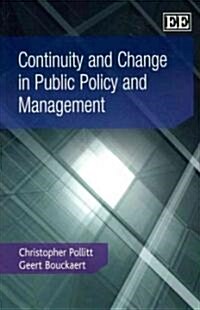 Continuity and Change in Public Policy and Management (Paperback)