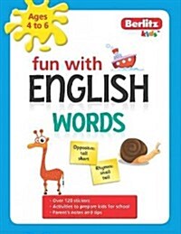 Berlitz Language: Fun with English: Words (4-6 Years) (Paperback)