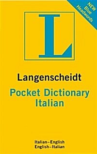 Pocket Italian Dictionary (Vinyl-bound)