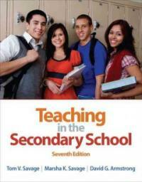 Teaching in the secondary school 7th ed