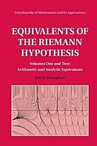 Equivalents of the Riemann Hypothesis 2 Hardback Volume Set (Package)