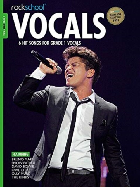 Rockschool : Vocals Grade 1 - Male (2014 (Paperback)