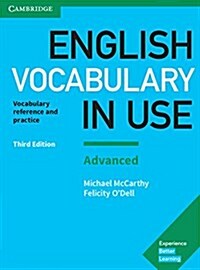 English Vocabulary in Use: Advanced Book with Answers : Vocabulary Reference and Practice (Paperback, 3 Revised edition)