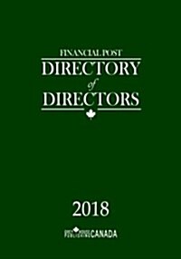Financial Post Directory of Directors 2018 (Hardcover)