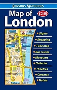 Map of London (Sheet Map, folded)
