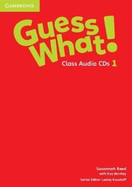 Guess What! Level 1 Class Audio CDs (3) Spanish Edition (Audio CD)