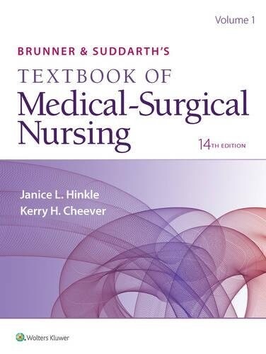 Brunner & Suddarths Textbook of Medical-Surgical Nursing (Hardcover, 14th Edition)