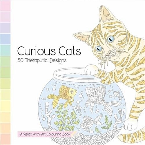 Curious Cars - 50 Theraputic Designs : A Relax With Art Colouring Book (Paperback)
