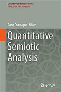 Quantitative Semiotic Analysis (Hardcover, 2018)