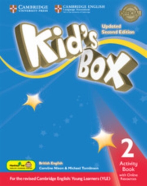 Kids Box Updated Level 2 Activity Book with Online Resources Hong Kong Edition (Package)