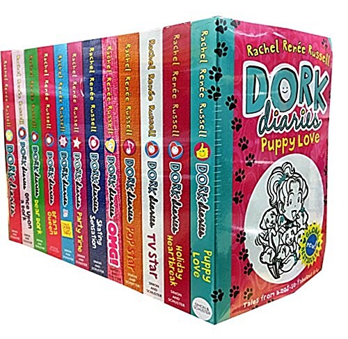 [중고] New Dork Diaries Collection (12 Books)