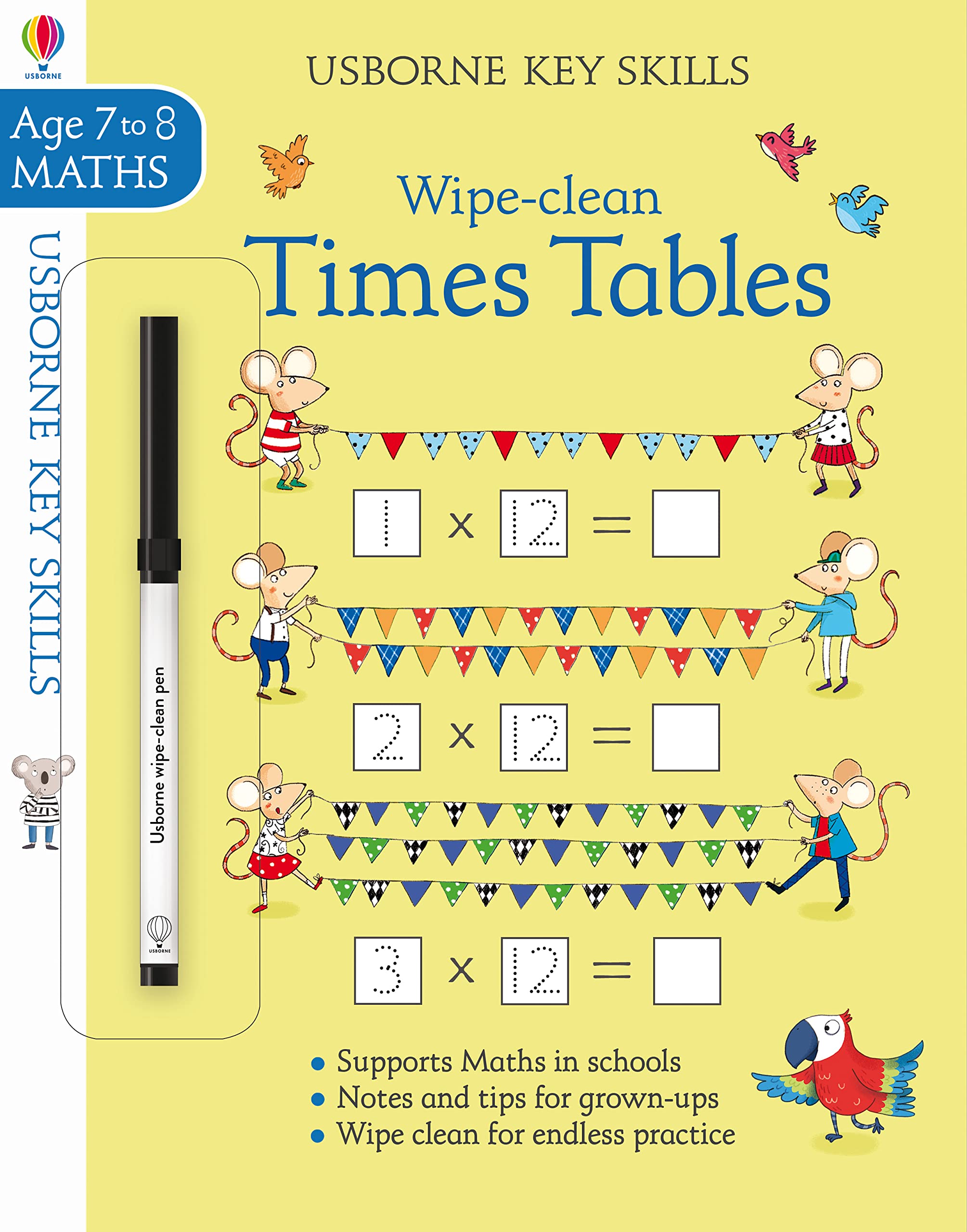 Wipe-Clean Times Tables (Paperback)