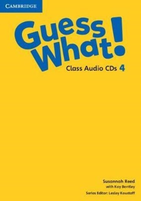 Guess What! Level 4 Class Audio CDs (2) Spanish Edition (Audio CD)