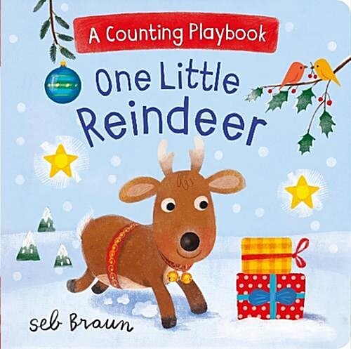 One Little Reindeer : A Counting Playbook (Board Book)