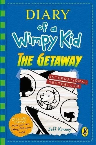 [중고] Diary of a Wimpy Kid #12 : The Getaway (Hardcover, 영국판)