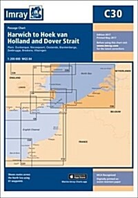 Imray Chart : Harwich to Hoek van Holland and Dover Strait (Sheet Map, folded, New ed)