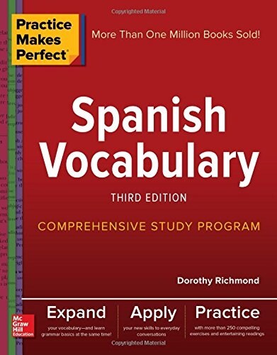 Practice Makes Perfect: Spanish Vocabulary, Third Edition (Paperback, 3)