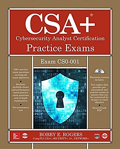 Comptia Cysa+ Cybersecurity Analyst Certification Practice Exams (Exam Cs0-001) [With CD (Audio)] (Paperback)