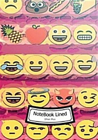 Notebook Lined: Emoji VoL.4: Notebook Journal Diary, 120 Lined pages, 7 x 10 (Paperback)