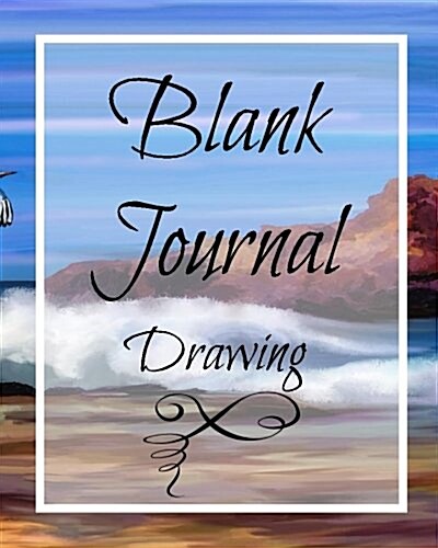 Blank Journal Drawing: Blank Doodle Draw Sketch Book (Paperback)